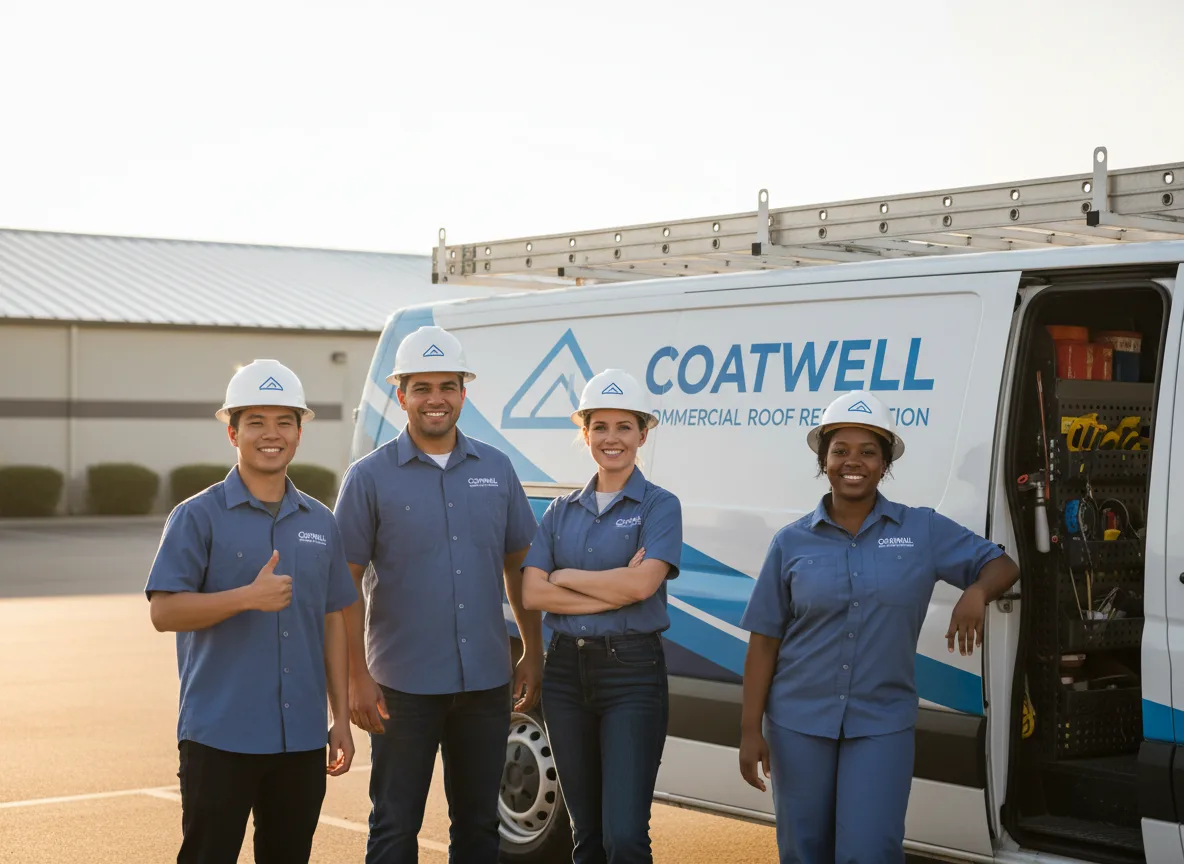 Commercial roof coating company in Lake View, NY